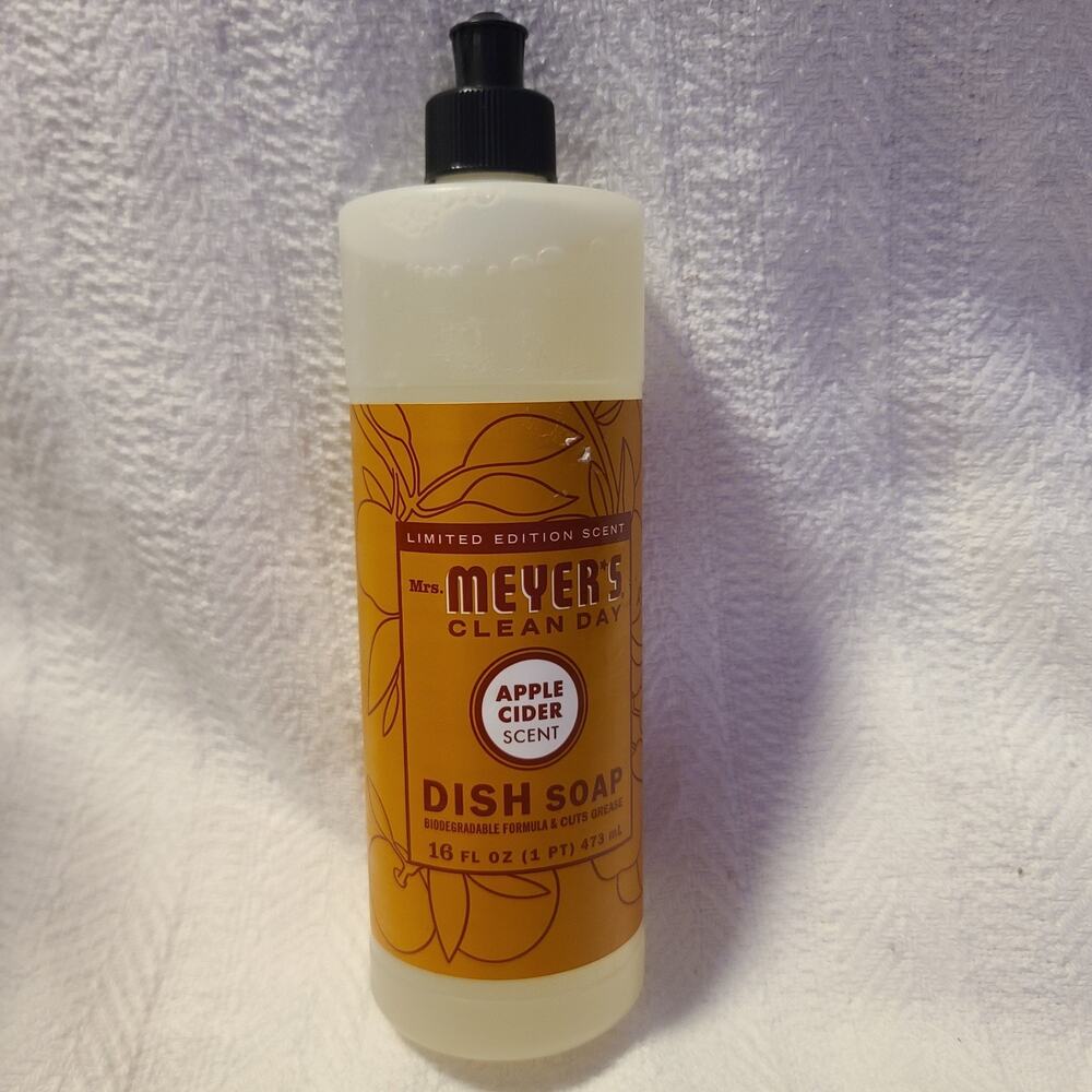 Mrs. Meyer's Clean Day Mrs. Meyer'S Liquid Dish Soap Apple Cider 16 OZ